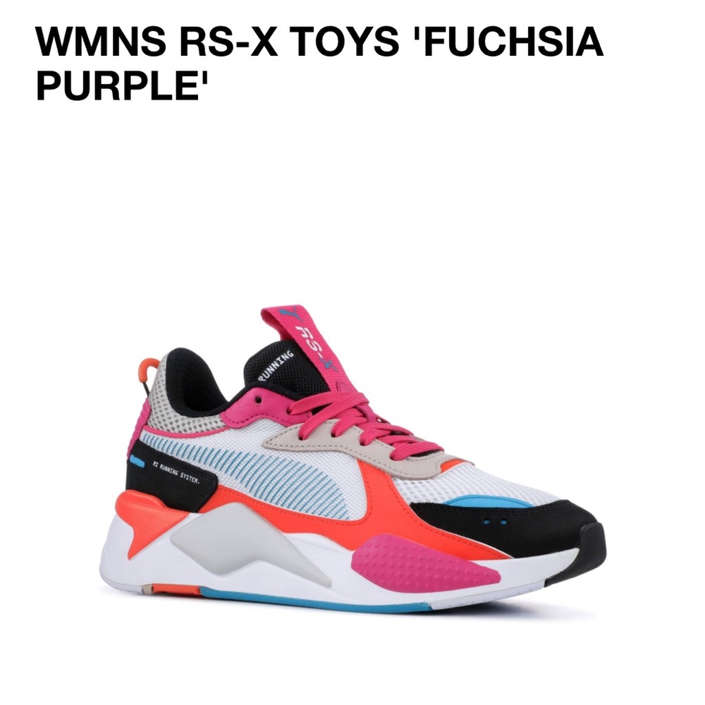 Puma RS-X Toys Fuchsia purple Women Sneakers- SZ 7